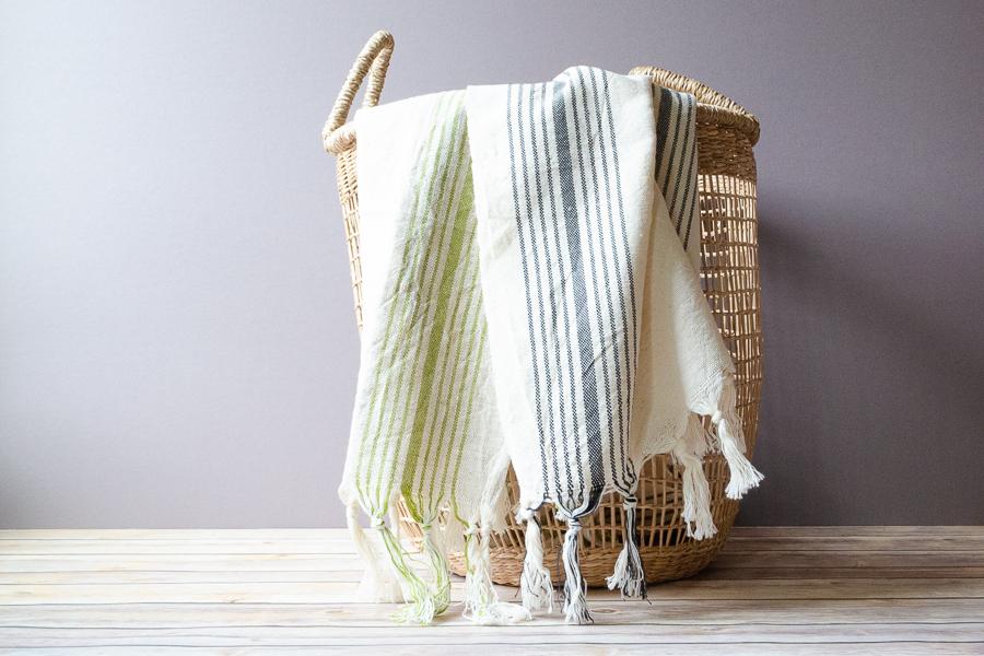 Linen Hand Towel - Indigo Traders