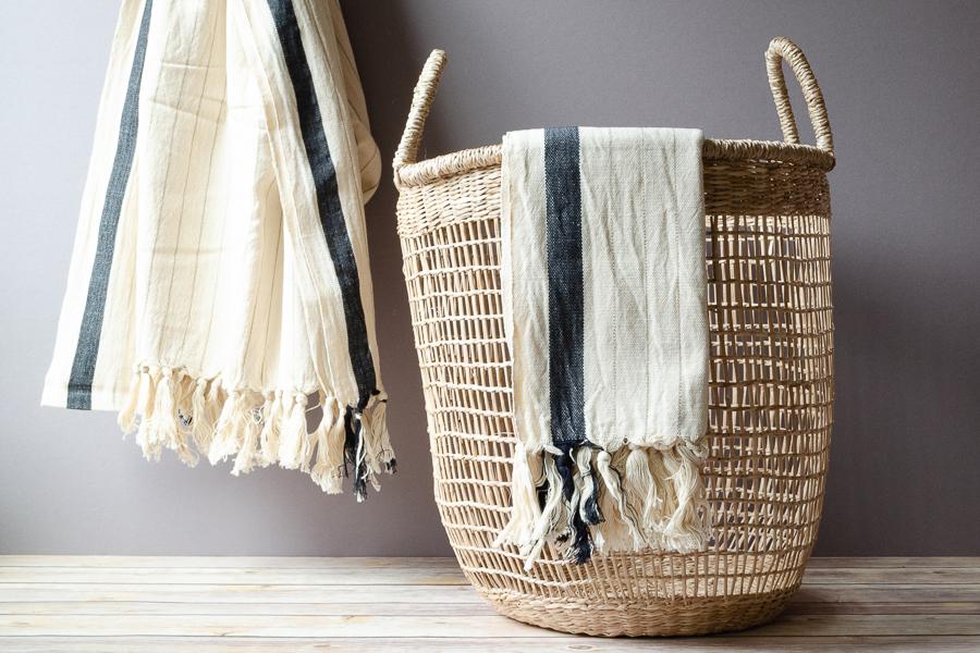 Adalar Linen Towel - Indigo Traders
