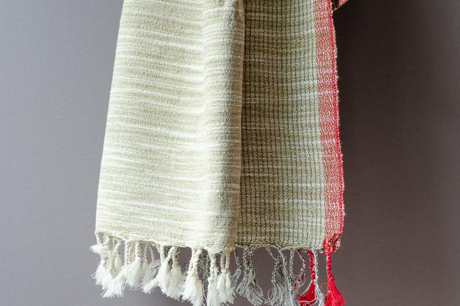 Matta Raw Silk Towel - Indigo Traders