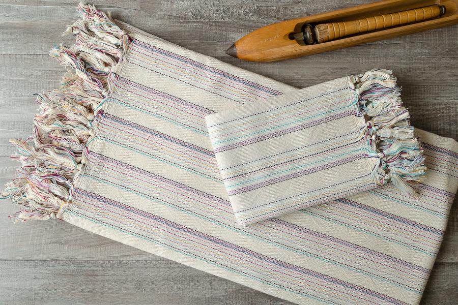 Madeline Linen Towel - Indigo Traders