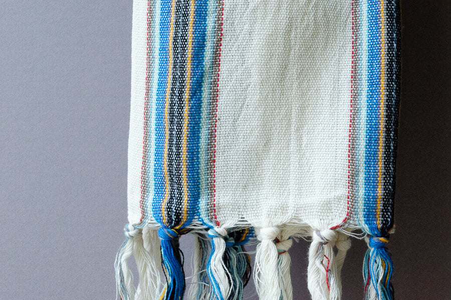 Azure Linen Hand Towel