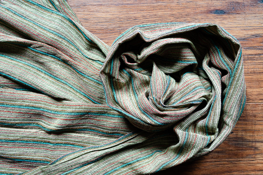 Hand-loomed Linen Scarf