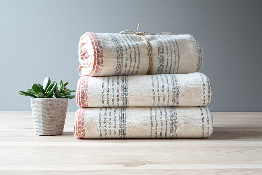 Adding Fabric Loops to Towels - Graceful Order