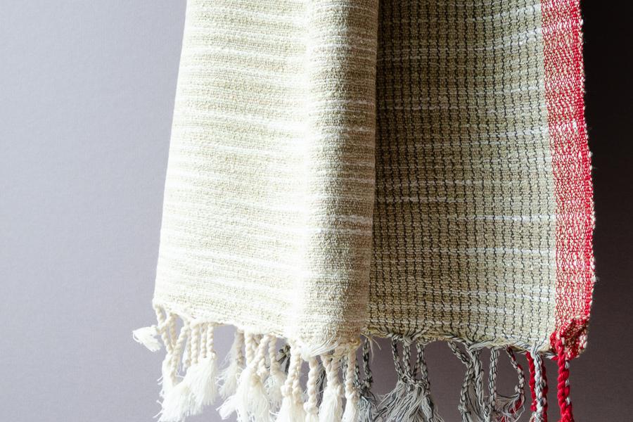 Matta Raw Silk Towel - Indigo Traders