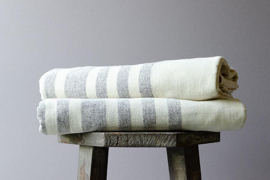 Antakya Raw Silk Towel - Indigo Traders