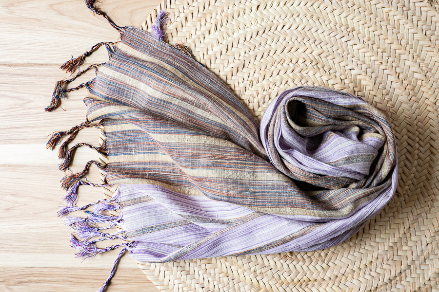 Bailey Silk + Linen Scarf