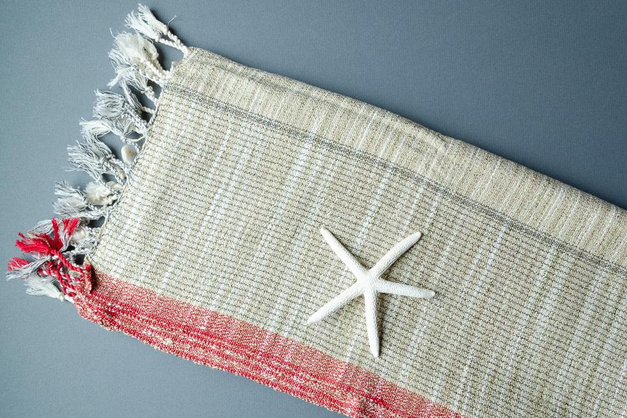 Matta Raw Silk Towel - Indigo Traders