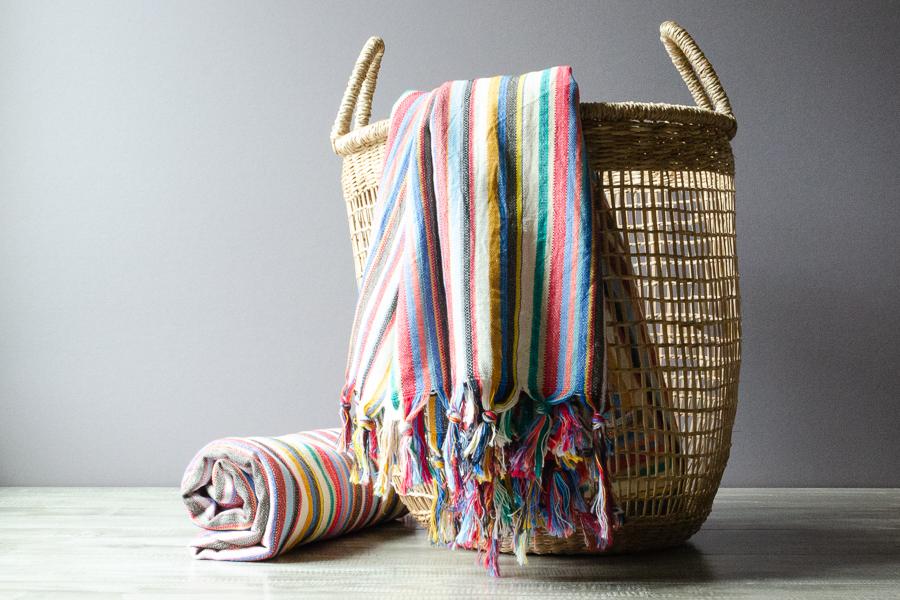 Alida Linen Towel - Indigo Traders