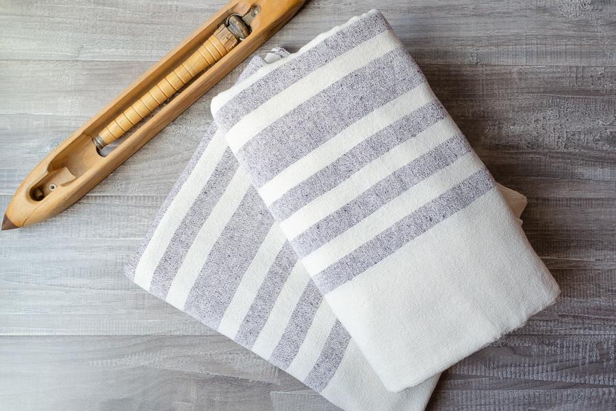 Antakya Raw Silk Towel - Indigo Traders