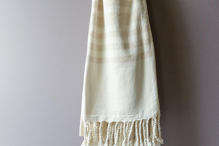 Antakya Raw Silk Towel - Indigo Traders
