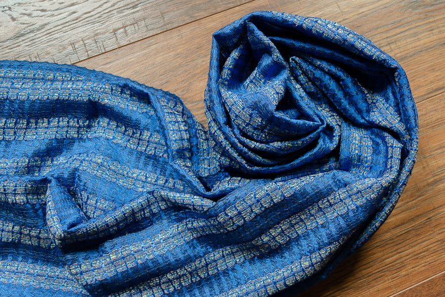 Hand-loomed Silk Scarf