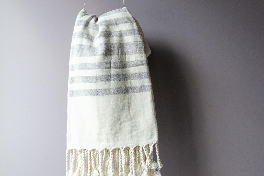 Antakya Raw Silk Towel - Indigo Traders