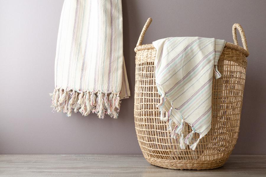 Madeline Linen Towel - Indigo Traders