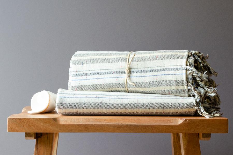 Nihaya Linen Towel - Indigo Traders
