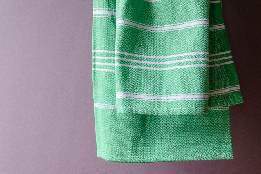 Fringeless Turkish Towels - Indigo Traders